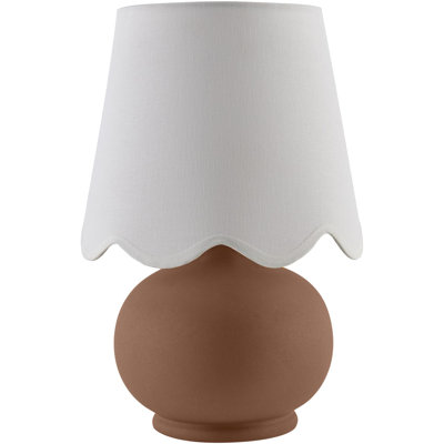 Momsen Scallop Ceramic Table Lamp