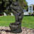 Outdoor Rock Fountain with Lights