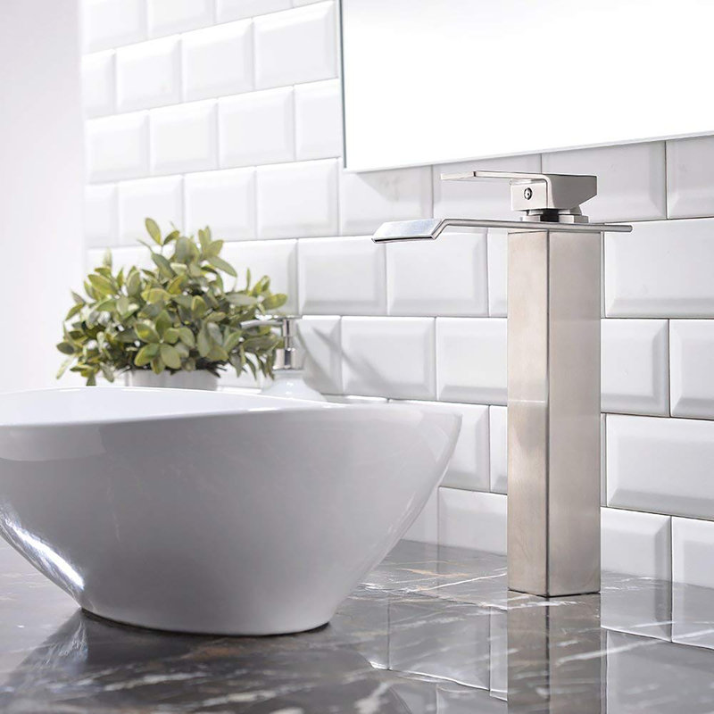 Robinet de lavabo vasque à poignée simple
