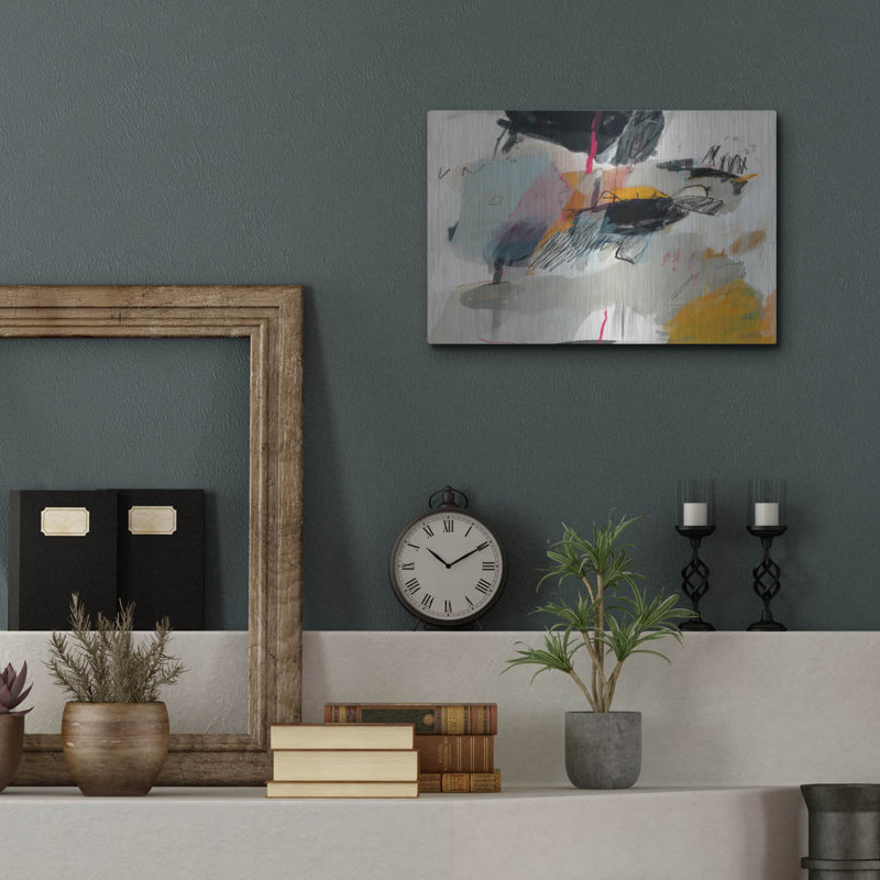 Mur en métal «A mécanique» par Design Fabrikken, H 12 po x l 16 po