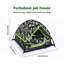 Tente de camouflage pour chat, niche pour chat portable avec coussin souple, caverne pour chat, niche pour petits chiens et lapins de taille moyenne