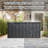 190 Gallons Outdoor and Indoor Metal Storage Deck Box-115641429-119728108