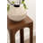 Dahl Mango Wood Square Tea Table-1402035518