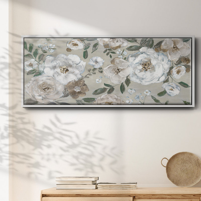 Rose Garden- Framed Canvas