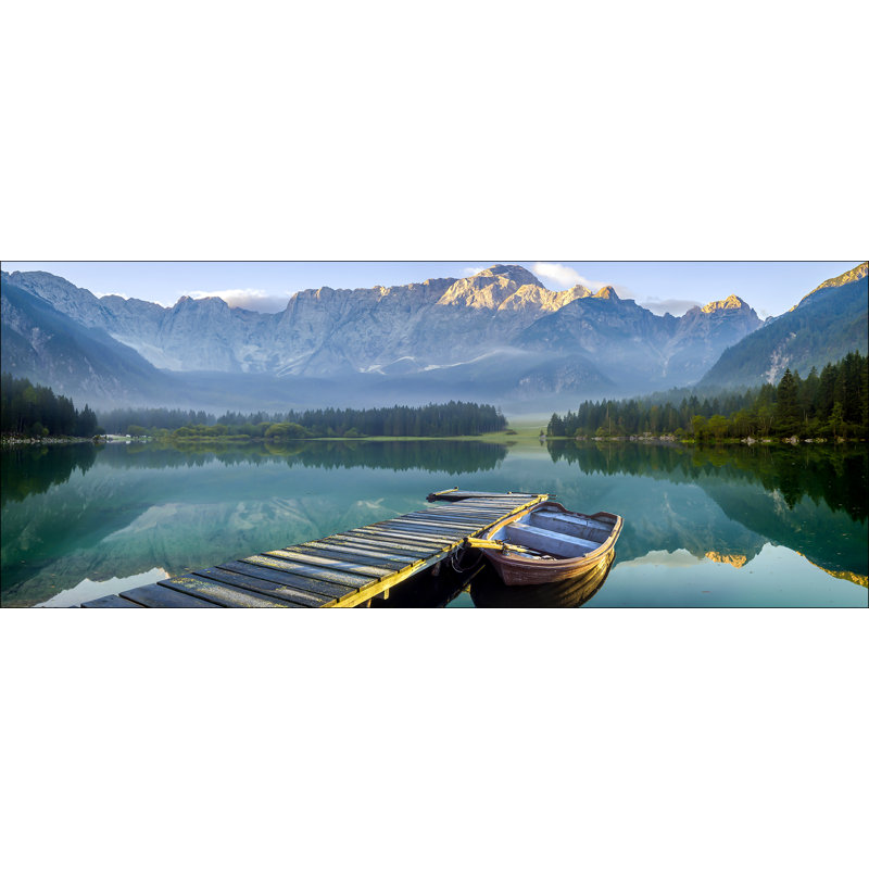 Boat Atmosphere III GLA2561 - Print, 50cm H x 125cm W x 1.4cm D