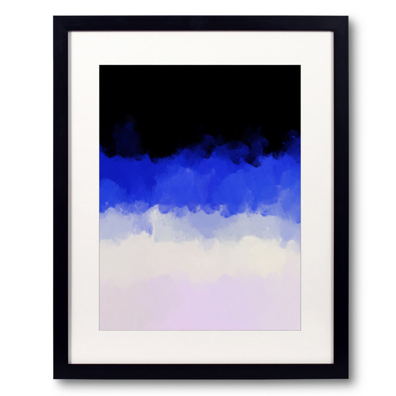 Turbulence par Angel Estevez - Peinture, Blanc mat, H 31,25 po x l 25,25 po
