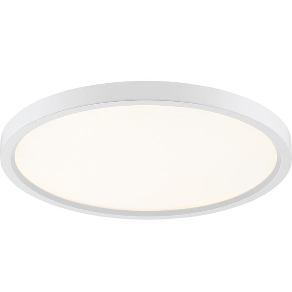 Orren Ellis Mechra Acrylic LED Flush Mount & Reviews | Wayfair