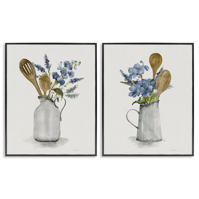 Ensemble de 2 giclées encadrées par Kitchen Robinson
