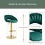 Tabouret de bar pivotant Punak-86836666