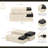 Celesti Two Tone Black and Cream Rectangle Box Set