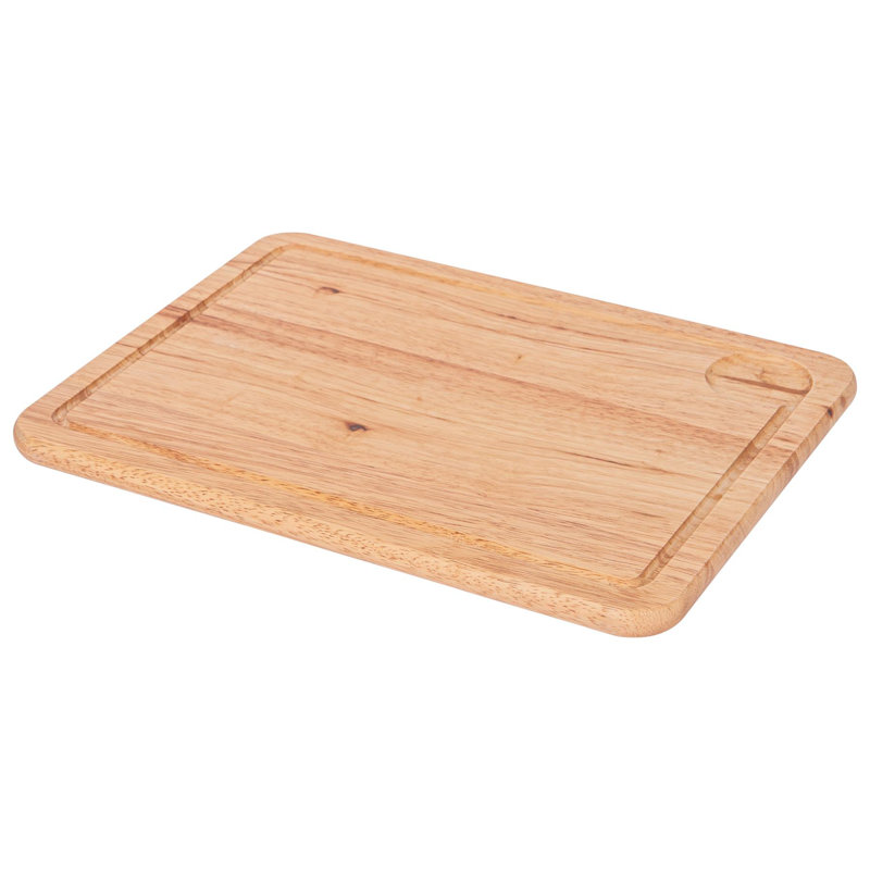 40cm x 30cm Rectangular Wooden Chopping Board - By Argon Tableware, 30 cm x 40 cm