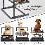 Support pour bol pour chien surélevé, mangeoire pour chien réglable avec deux bols en acier inoxydable de 1700 ml et un tapis d'alimentation pour animaux en silicone, bols surélevés pour grands et moyens chiens