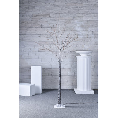 4'' Faux Birch Tree