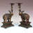 12'' H Brass Tabletop Tealight Holder