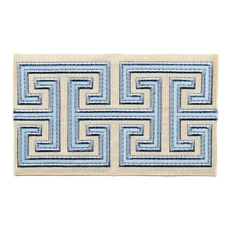 Tissu thermolaqué castille, Bleu