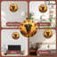 Horloge murale en bois 10 po, mouvement silencieux, à piles (piles AA non incluses), décor artistique, parfait pour les décorations