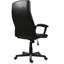 Fauteuil de direction à dossier moyen, noir
