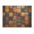 Colourful Earth Colours Tiles VI - Boho Mosaic On Wood Print-538824999