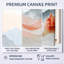 «White Orange Autumn Monicoloch Drift Hills I», reproduction d'art sur toile encadrée-1027602053-1027602055