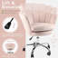 Chaise de travail en velours Dawna-703413536