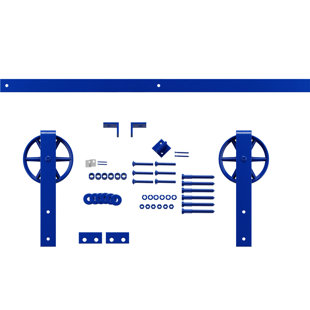 Ensemble de quincaillerie pour porte de grange standard Premium