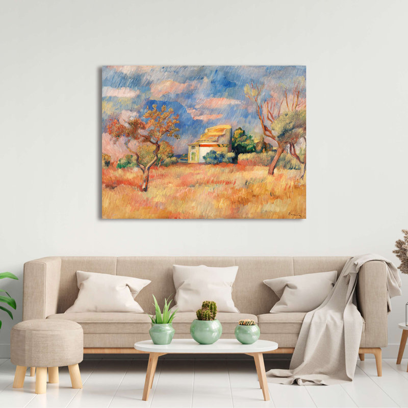 Wrapped Canvas Print: Pierre-Auguste Renoir, Dovecote at Bellevue, 70cm H x 100cm W