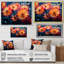 Coral Dandelion Dancing In The Morning - Floral Wall Decor-1523971455-1523971448