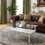 Table basse moderne en verre-130837466