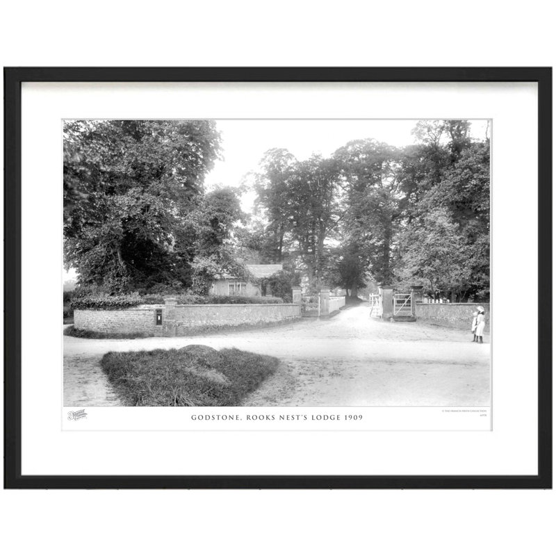 Godstone, Rooks Nest's Lodge 1909 by Francis Frith - Single Picture Frame Print, 45cm H x 60cm W x 2.3cm D