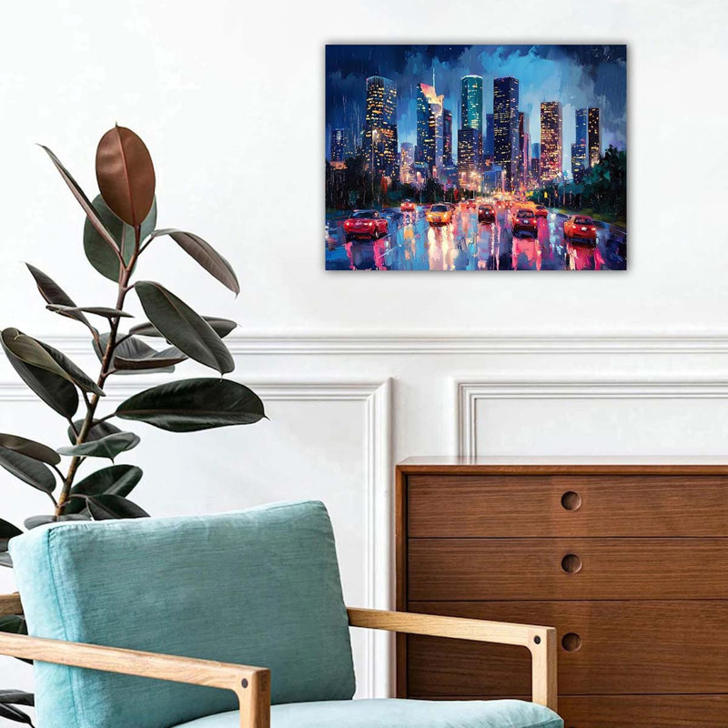 1 Piece Wrapped Canvas Wall Art