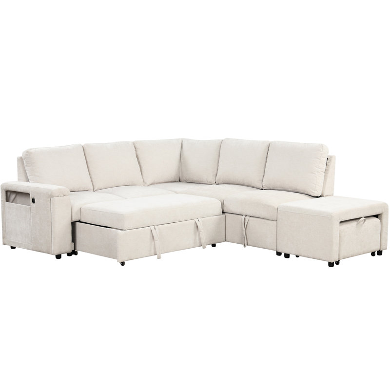 Comfortable L-Shaped Modular With Storage And Features, For Multiple Settings Practical Ports, Ideal Different Rooms