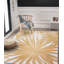 Tapis intérieur / extérieur jaune / ivoire réversible Benavidez-1904994519