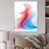 White Floater Framed selected