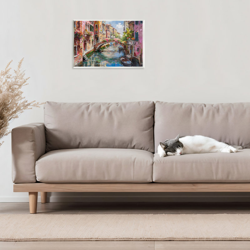 Plaque murale Reflections of Venice, design par LSR Creative Studio, H 10 po x l 15 po