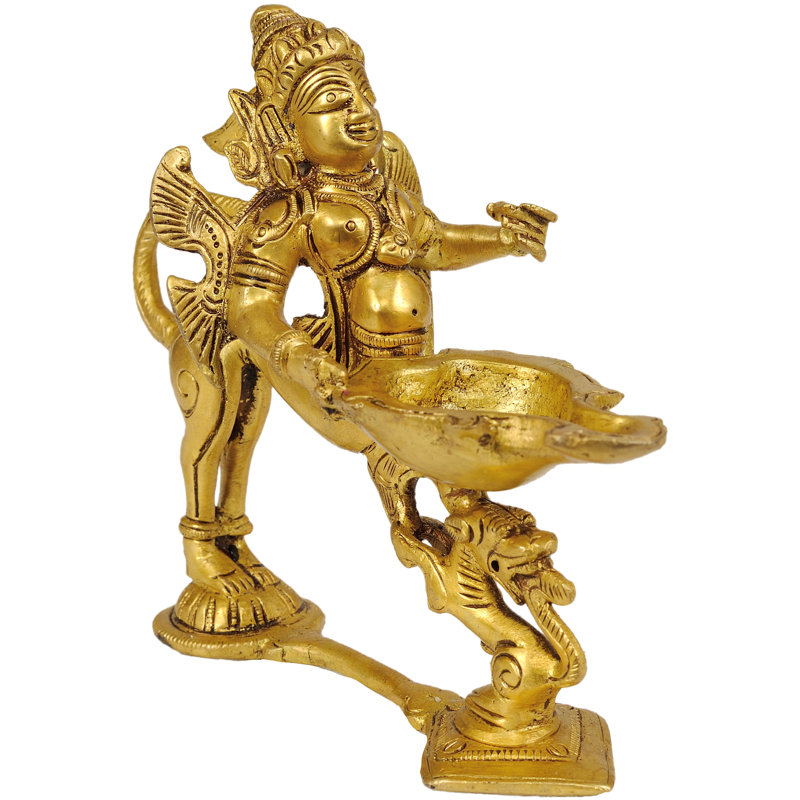 Figurine Garuda, Or