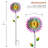 Hoder Weather Resistant Metal Abstract Garden Stake