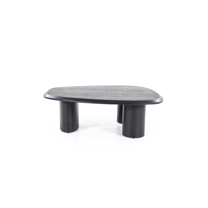 Table basse simple en bois massif, H 13 po x L 38 po x l 31 po 