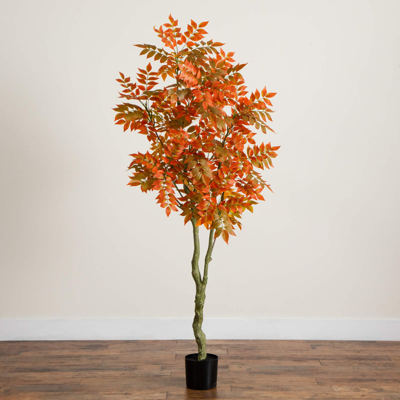 6Ft. Autumn Sumac Artificial Fall Tree