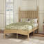 Lit plateforme double en bois pleine grandeur avec tête de lit en forme de gourde, lit plateforme de style rétro avec support à lattes en bois, naturel-1620755371-1620755381