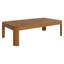 Table basse d'extérieur en bois de teck de 47 po Kona-2131898907