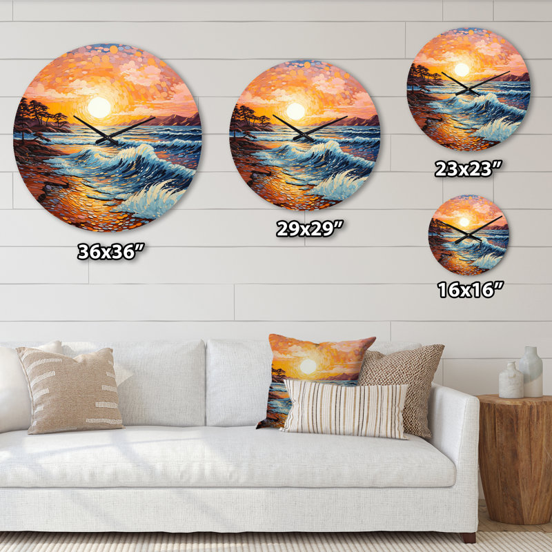 Horloge murale Marty, Grand