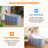 Portable Bath Tub No Installation, Foldable Bathtub For Adults, Separate Hot Spa Tub For Shower Stall, Non-Inflatable Ice Folding Bathubs, Family Soaking Baths