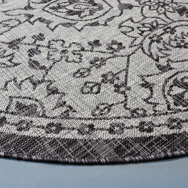 Lovie Performance Oriental Indoor/Outdoor Area Rug, Rectangle 9' x 12'