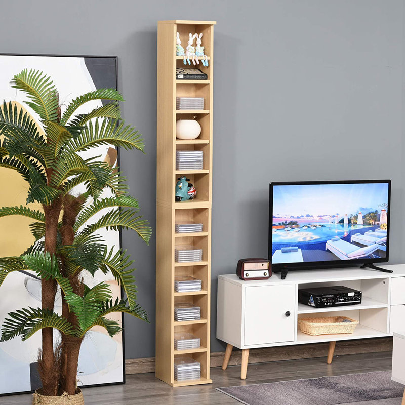 Ardavazt 88.5cm H Media Shelves, Brown