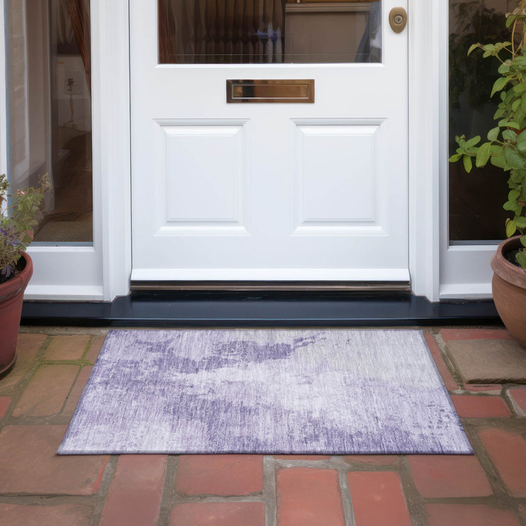 Tapis prune intérieur / extérieur lavable à la machine Claudian ACN1652