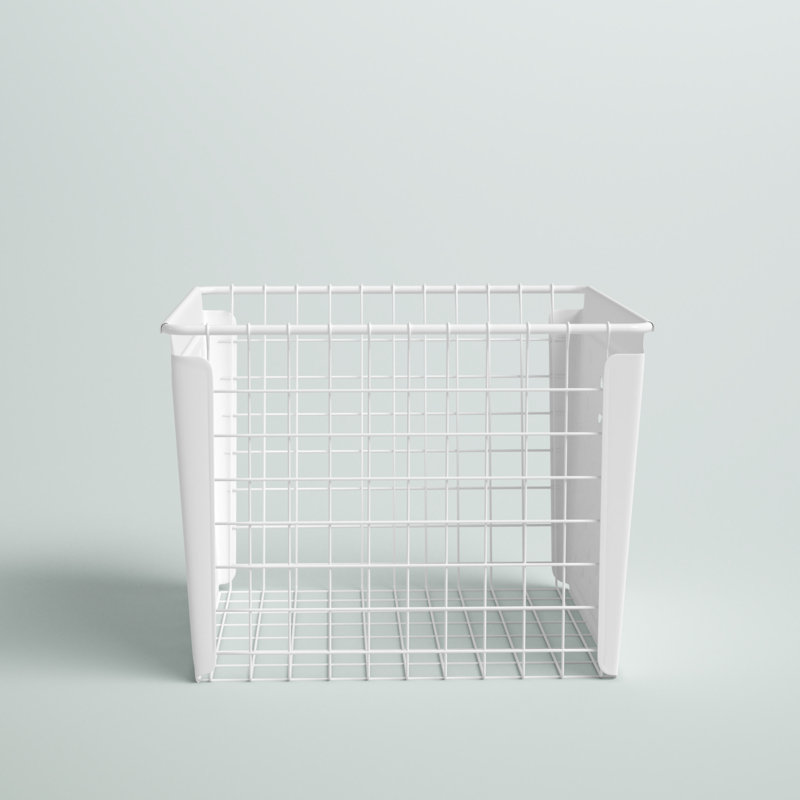 Steelside™ Basket, White