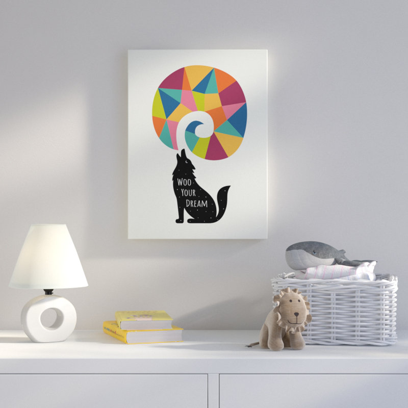 Art sur toile Myersville «Woo Your Dream», H 24 po x l 18 po x P 2 po