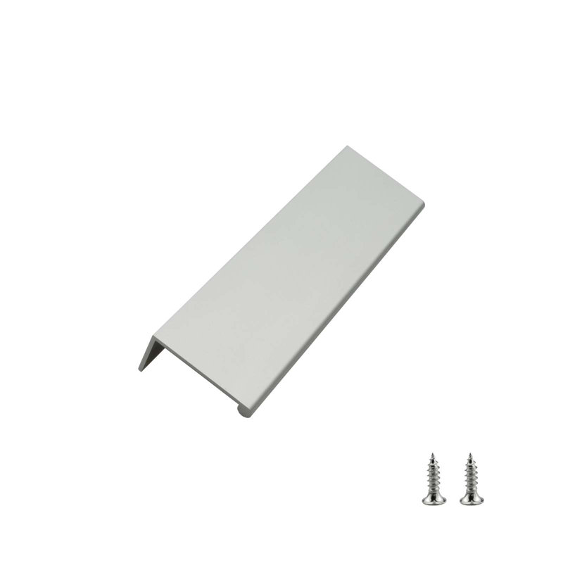 Spectrum 3 3/4" Center to Center Finger Pull, Satin Silver