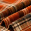 Nappe rouille à carreaux orange, housse de table rustique pour l'automne, l'Action de grâce et les décorations saisonnières, 56 po x 88 po-133042424