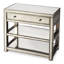 Miranda Mirrored Console Table